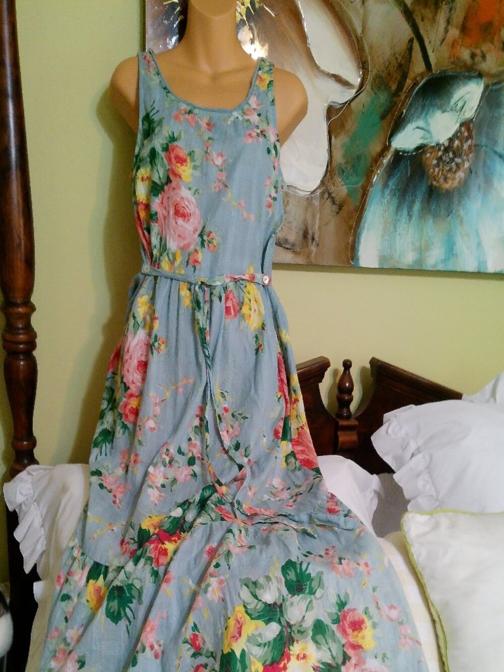 APRIL CORNELL 2 PC SET DRESS AND SARONG NEW WITH TAGS SIZE XXS NEW WITH TAGS